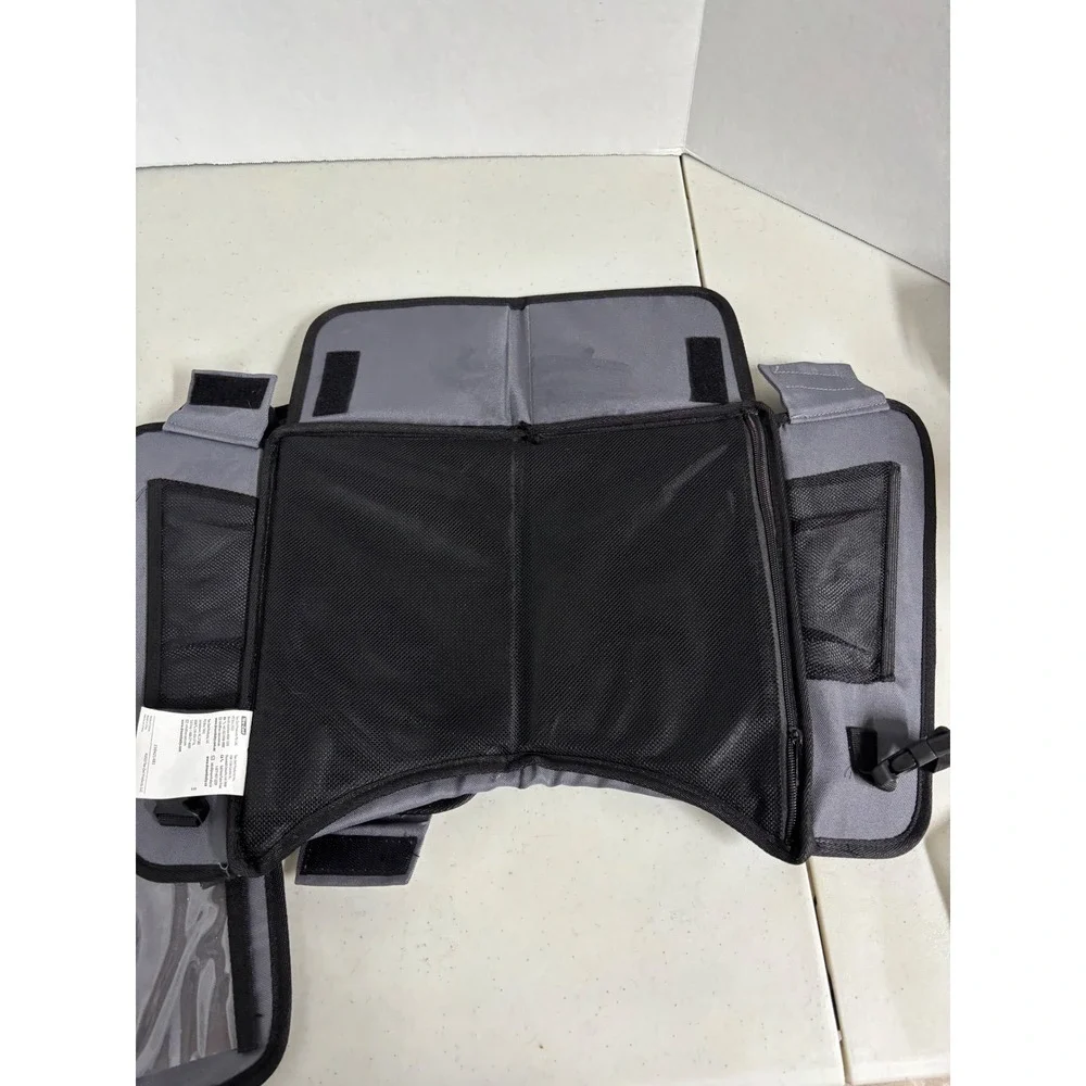 Dreambaby Gray Stroller Car Seat Travel Organizer‎ Mesh Pockets 2 Pack L2380